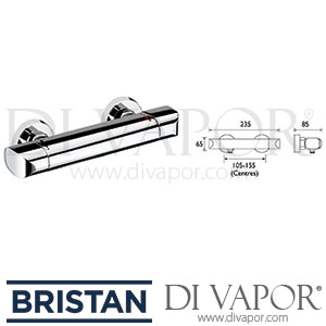 Bristan Rio Thermostatic Bar Shower Spare Parts - BR DV 165